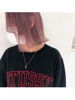 レイズ 立川(RAYS)&nbsp;【RAYS/金本】切りっぱなしボブ・ペールピンク