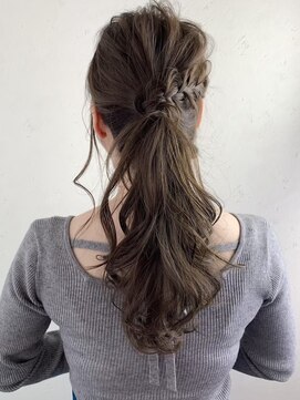 アレンヘアー 富士宮店(ALLEN hair) ポニー風アレンジ