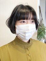 スナオ(sunao)&nbsp;ゆるふわパーマ×ワイドバングボブ