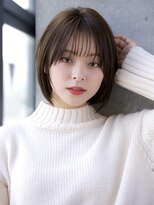 エインアンリー 表参道(AIN.ANLY.)&nbsp;前髪あり大人小顔ボブ20代30代40代【AIN.表参道】川原大地