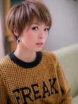 カバーヘア ブリス 志木南口駅前店(COVER HAIR bliss)&nbsp;オン眉シースルーバング小顔マッシュウルフa志木20代30代40代!