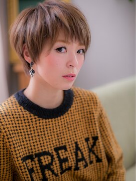 カバーヘア ブリス 志木南口駅前店(COVER HAIR bliss) オン眉シースルーバング小顔マッシュウルフa志木20代30代40代!