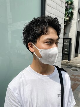 ルーカス(LUCAS) 【上原啓介】メンズショートパーマ