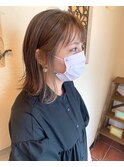 イヤリングカラー  ベージュ