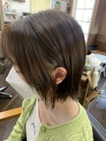サロンドマックス(salon de max) 《salon de max》パツッとボブ×イルミナカラー