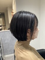 ガーベラ(gerbera)&nbsp;ブルージュ×ショートボブ