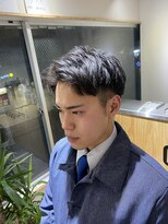 クオル 立川(QOL)&nbsp;ビジネスショート 短髪 ニュアンス 無造作 パーマ サラリーマン