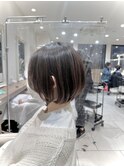 地毛風ストレート×ショートボブ【Ash大泉学園 横山】