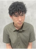 モテ束感強めスパイラルパーマ刈り上げニュアンスウェーブパーマ