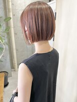 クーナバイトマト 横浜(Cuna by TOMTO)&nbsp;【Cuna】ミニボブ_大人ボブ__オレンジカラー_オレンジベージュ