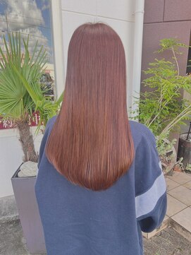 バルス(BLS) 20代30代◎大人かわいい似合わせロングシルキーピンクベージュ