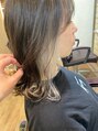 フィックスヘアー なんば(FIX-hair)&nbsp;トレンドカラーも得意です！イアリングカラー