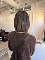 ロカ 表参道(loka)&nbsp;こなれミディ/ストレート[表参道/ハイライト]Mai