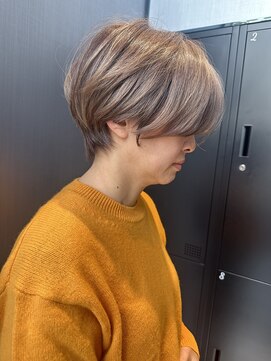 ハルキミナト ジャパン ヨコハマ(HARUKI MINATO japan YOKOHAMA) 【横浜/馬車道】白髪染めも素敵にするショート