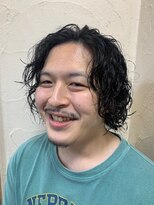 オドックスハナイ(oddx hanai) ミディアムカット＆ツイストストスパイラルパーマ