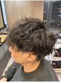 メンズツイストスパイラルパーマ
