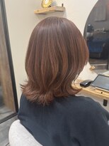 シア 新越谷店(SHEER)&nbsp;ショコラオレンジ×くびれボブ