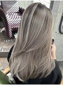 髪質改善縮毛矯正,レイヤー,縮毛矯正,白髪ぼかしハイライト.白髪