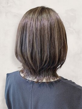 アッシュ ヘアーメイク 桐生(ash hair×make) 20代30代40代大人かわいい♪艶感シークレットハイライト