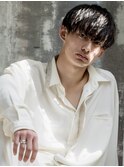 ナチュラルパーマ　刈り上げマッシュ　MOMO
