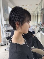 ハピネス 西大寺店(Happiness)&nbsp;【20代・30代奈良】まとまり艶ショートボブ/髪質／うるは