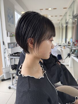 ハピネス 西大寺店(Happiness) 【20代・30代奈良】まとまり艶ショートボブ/髪質／うるは