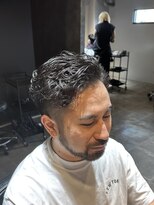 ハイプ 木更津(HYPE)&nbsp;【大人毛流れ】スパイラルパーマ/サーフカール/ブルーブラック