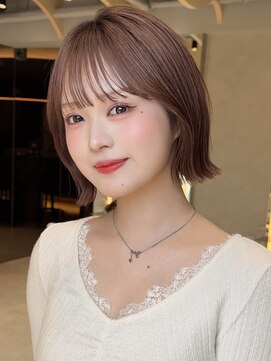 ロンドリメゾン 原宿(Lond re Maison.) マロンベージュ/ボブ/前髪/レイヤー/髪質改善/縮毛矯正/原宿