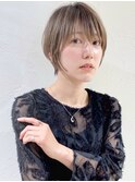 ショートボブ髪型20代30代40代50代前髪あり前髪無し丸顔表参道