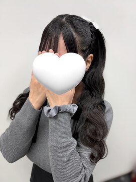 アールエーサロンモノクロ 秋葉原(RA SALON モノクロ) 編み上げハーフツイン