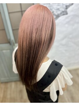 ラウラアンドロー(LAURA&RO) ダブルカラー/ケアブリーチ/インナーカラー/ベージュ【塚口】