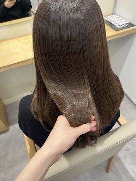 オリンテ バイ レシッド 表参道(orente by rcid) 柔らかブラウンカラー