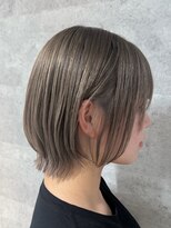 ルイス(L'wis)&nbsp;グレージュ ベージュ ボブレイヤー 学割 10代.20代