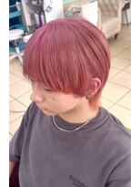 シャルティア 岩国(SHALLTIA)&nbsp;ハイトーン/ケアブリーチ/ピンク系カラー/チェリーピンク/ウルフ