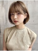 丸みボブ