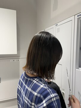サロウィン 大宮Crest店(SALOWIN) ギリギリ結べるレイヤーボブ♪