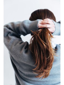 ロンド ヘアー(Rondo. Hair) 【髪質改善Tr】×【レイヤーカット】"くくるだけでも可愛い"