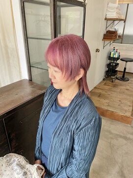 カウチ(Kauti) マッシュウルフ×チェリーピンク