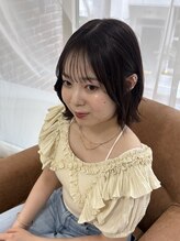 リア(li‘a)&nbsp;【li'a】ボブの耳にかけても可愛い顔周りカット！