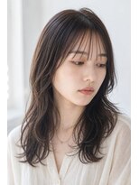 アーダーヘアサロン 森田店(ADER HAIR SALON)&nbsp;大人ナチュラル顔周りレイヤーウェーブ
