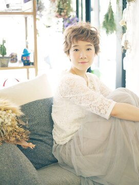 リッカ(RICCA) 【モデルスタイル】ナチュラルシフォンカール