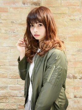 アース 新松戸店(HAIR&MAKE EARTH) 暖色系カラーであったかロング【EARTH 新松戸店】