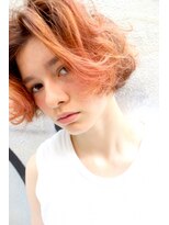 ミラバイグリーン(Mira by green) ルーズウェーブ ストリートMix 【センターパート】