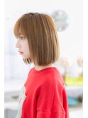 シースルーバング☆彡甘辛ハイトーンミディ