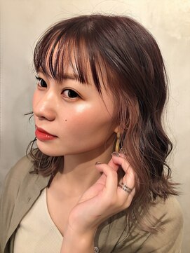 アナザーワールド(ANOTHER WORLD) イヤリングカラー/インナーカラー/ラベージュ【渡辺まみ】