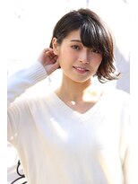 ブリーチ ラボ エーアイ 原宿店(BLEACH LABO Ai)&nbsp;20代30代40代50代 色っぽふんわりミディの重軽ウェーブヘア♪