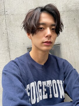 バイフィフス 原宿/表参道(by fifth) ナチュラルセンターパート/ニュアンスパーマ/