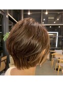 ハリコシUP!美髪エステでふんわりショート【カミケンガレリア】