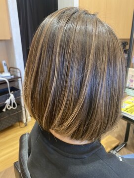 フレンズ 山鼻店(friend's) ナチュラルバレイヤージュ