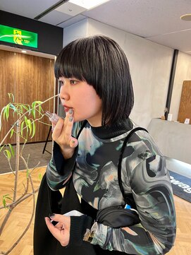 スワッグ(Swag) ラウンドバングなボブ♪